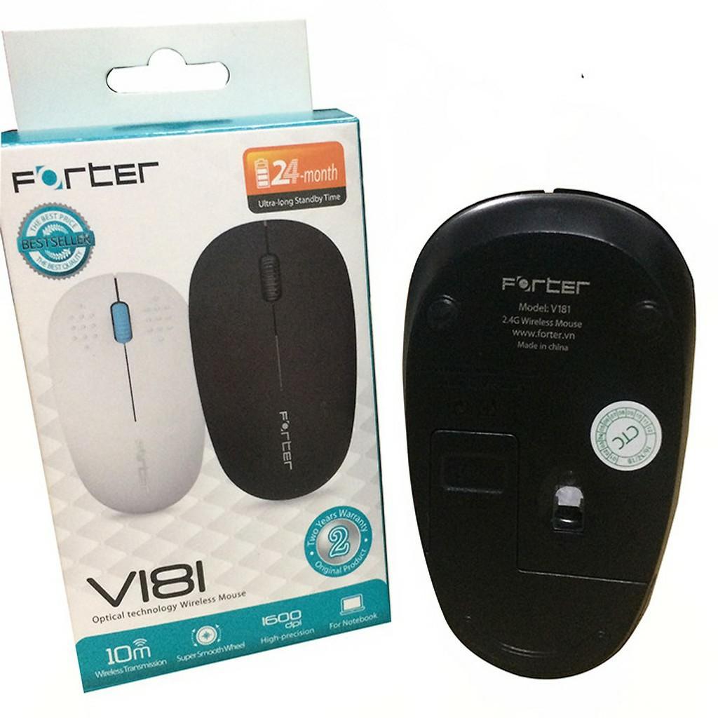Chuột Không Dây Forter V181 sử dụng cho Laptop, Smart Tivi, Android Tivi Box - Hàng chính hãng