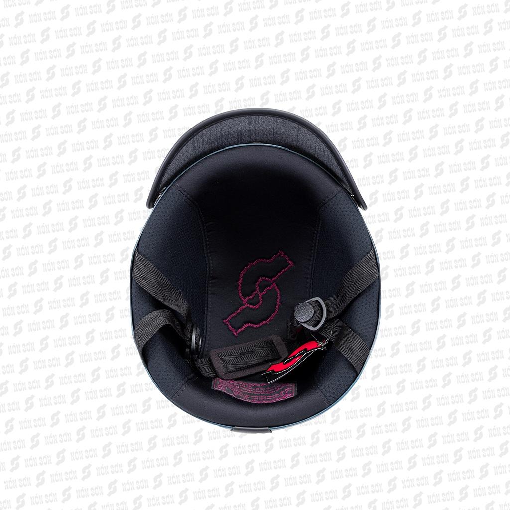 ƯU ĐÃI - Mũ bảo hiểm lỗ thông gió NÓN SƠN chính hãng ATG-XH498