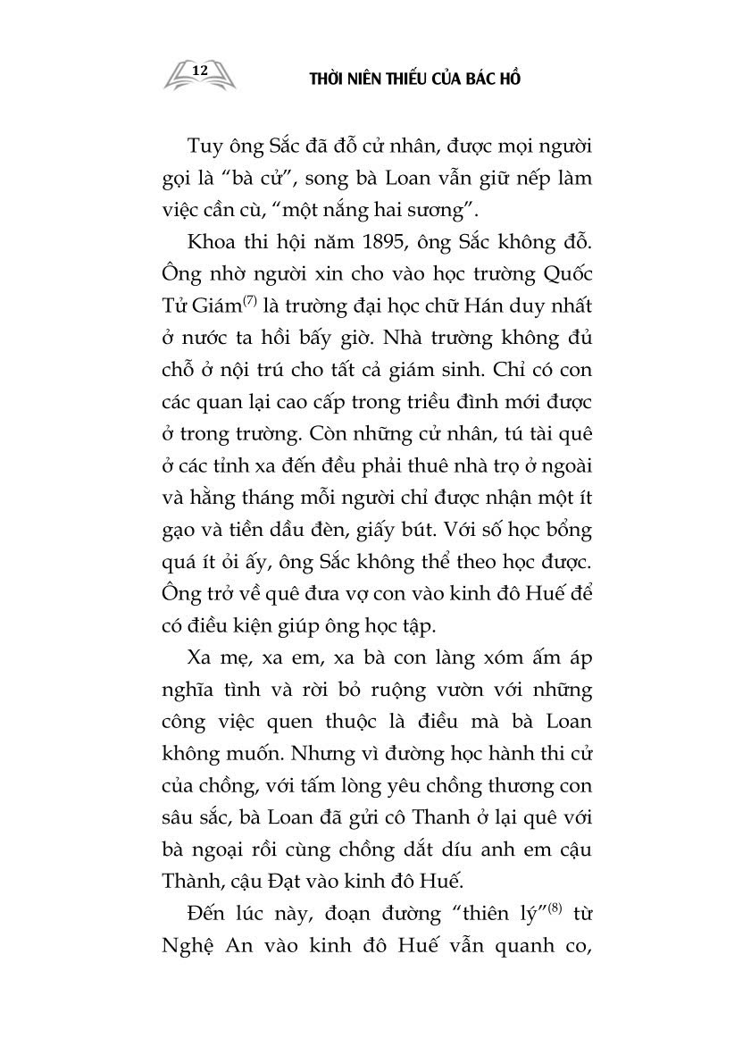 Thời niên thiếu của Bác Hồ (Xuất bản lần thứ hai)