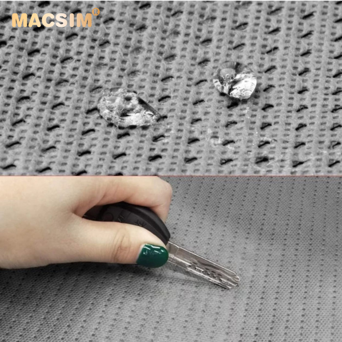 Bạt phủ ô tô chất liệu vải không dệt 3 lớp cao cấp thương hiệu MACSIM cho xe ô tô Audi A4 - màu ghi