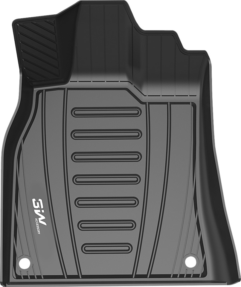 Thảm lót sàn xe ô tô Audi A5/ S5 2008-2017 Nhãn hiệu Macsim chất liệu nhựa TPE cao cấp màu đen