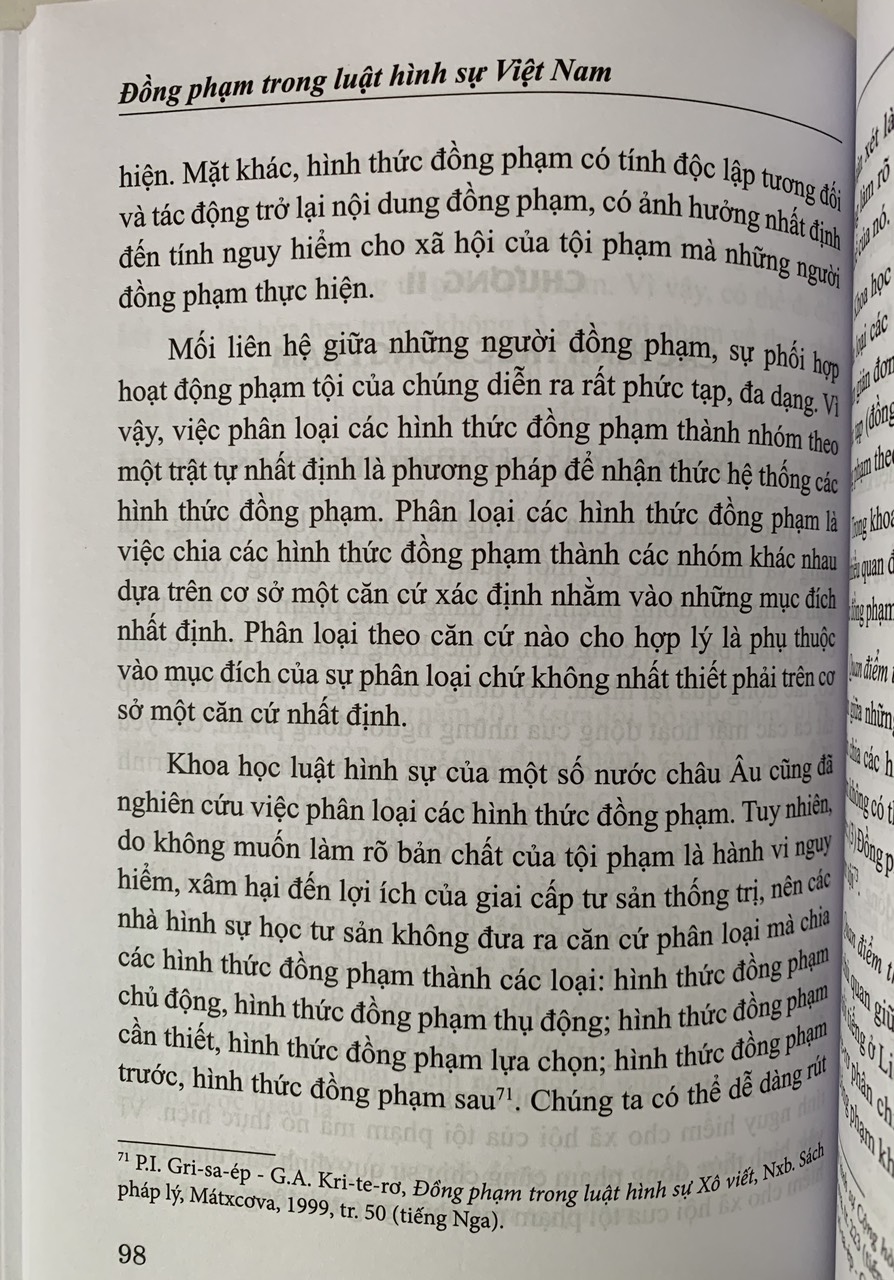 Đồng phạm trong luật hình sự Việt Nam
