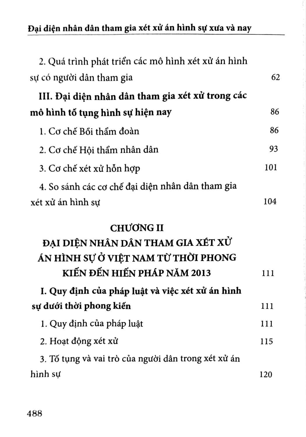 Đại Diện Nhân Dân Tham Gia Xét Xử Án Hình Sự Xưa Và Nay (DH)