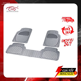 Bộ Thảm Lót Sàn Ô Tô PACKY PODA 6123 Màu Xám 4 Chỗ