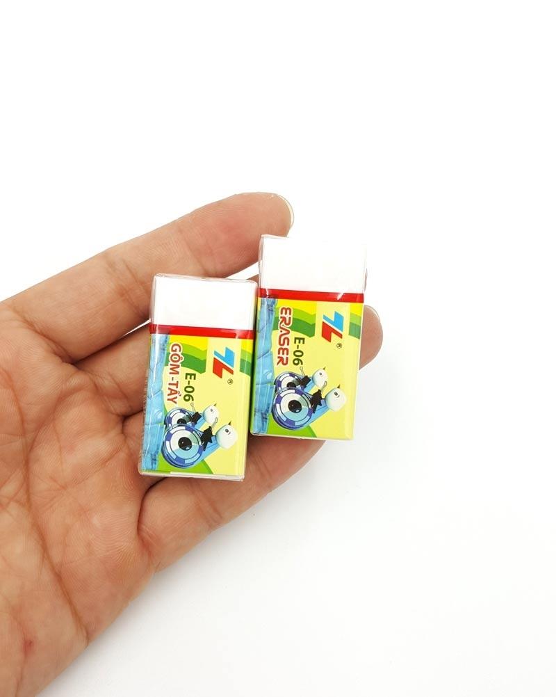 Vỉ 2 Cục Gôm Thiên Long E-06