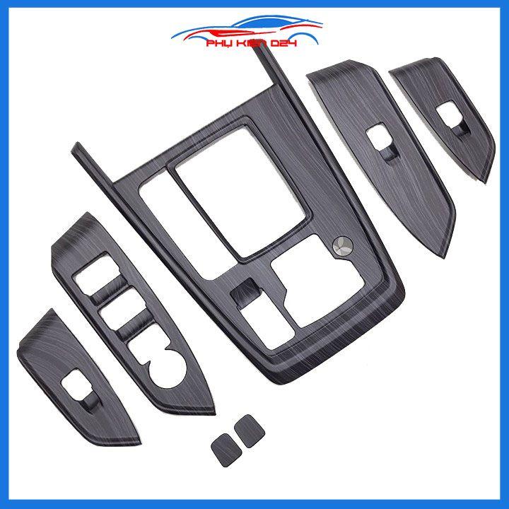Ốp nội thất CX8, CX-8 2019-2020-2021-2022 vân đá nhựa ABS bảo vệ chống trầy xước và làm đẹp xe