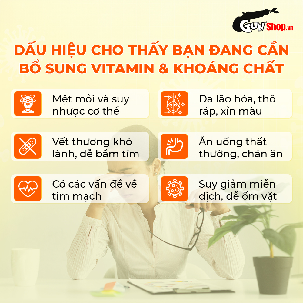 Viên uống bổ sung vitamin tổng hợp và khoáng chất Powergra Nutrient Power - Hộp 60 viên