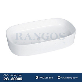 CHẬU RỬA LAVABO ĐẶT BÀN RANGOS RG-80008B