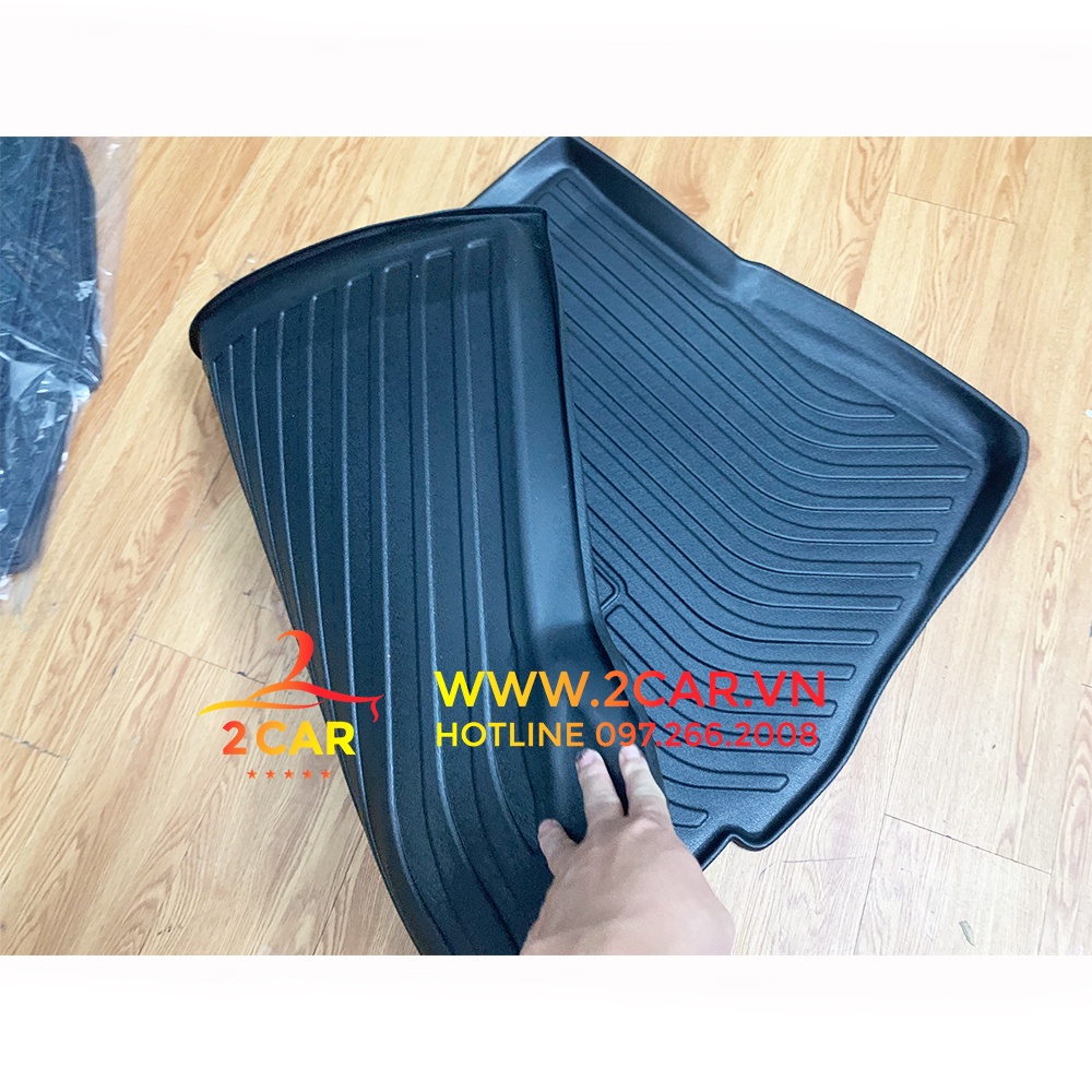 Lót cốp nhựa dẻo Xe Toyota Raize 2021-2022 Hàng cao cấp - Đàn Hồi Chống Nước Tốt