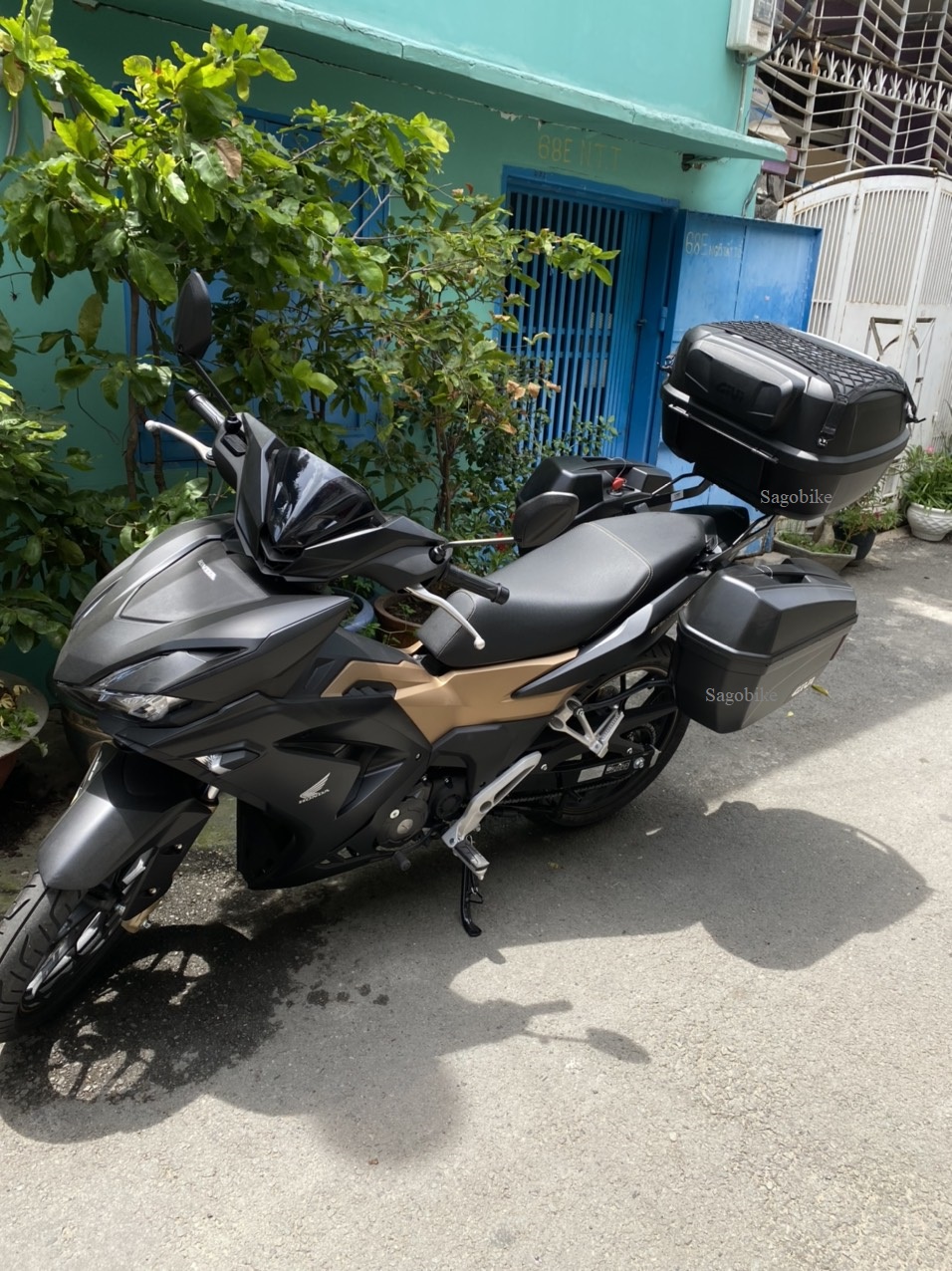 Thùng Givi E43NTL_ADV, hông E22N, baga hông SBLWinner150/X baga sau lắp cho Winner X 2022