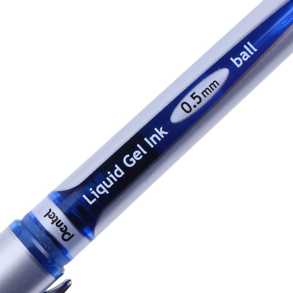 Combo 5 cây Bút nước ký energel Pentel BLN55 mực xanh ngòi 0.5mm