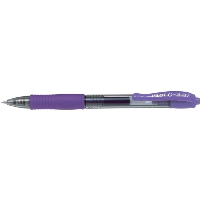 Bút gel G-2 mực tím BL-G2-7-V