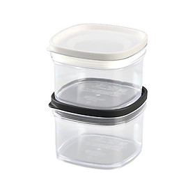 Combo 02 Hộp nhựa chứa đựng, bảo quản thực phẩm khô cao cấp Inomata Canister - Made in Japan