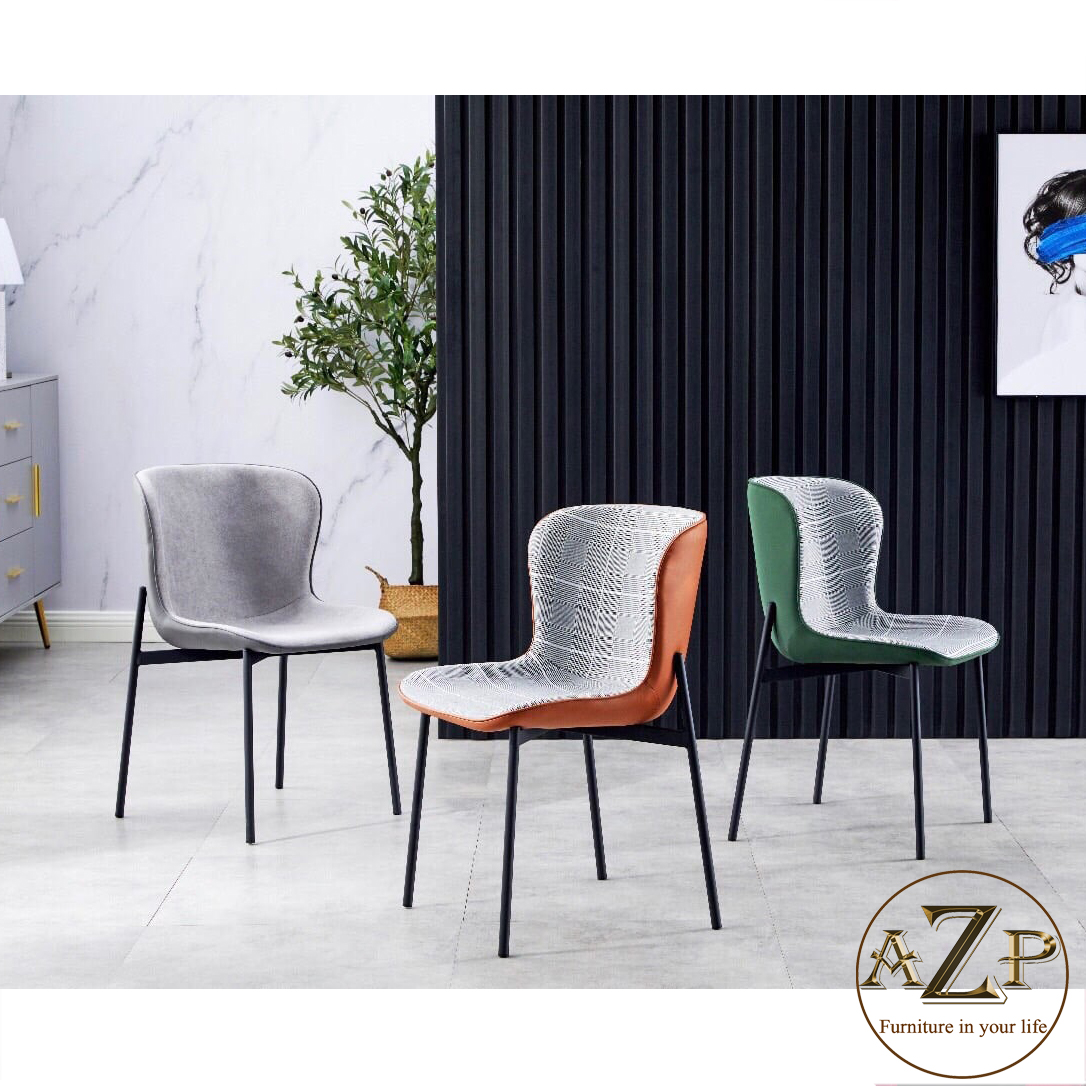 Bộ Bàn Ăn Mặt Đá Chân Thép Phong Cách Đương Đại Xu Hướng Hiện Nay / Kích Thước 1.2m - 1.4m - 1.6m & 1.8m