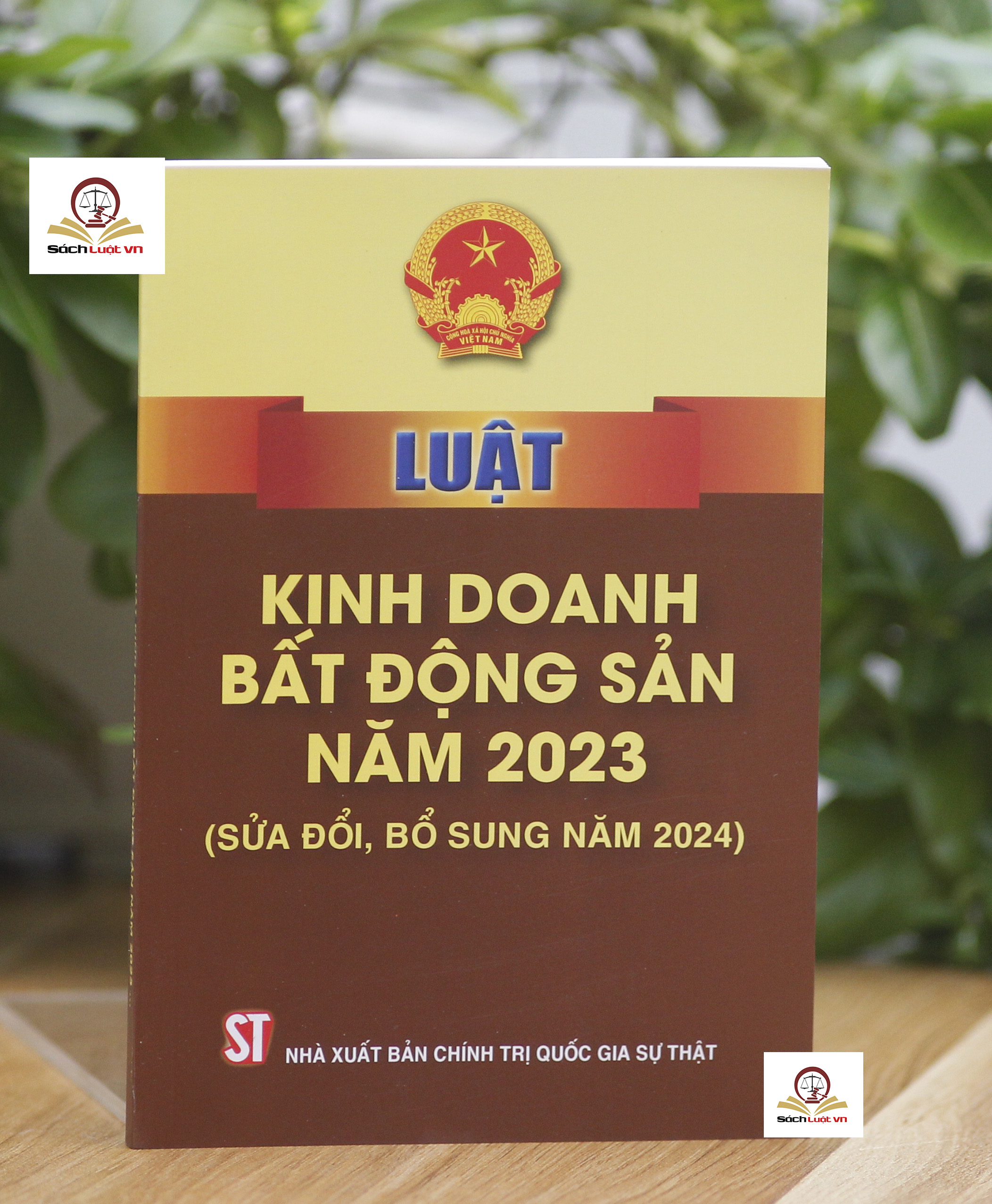 Combo 3 Cuốn Luật Đất đai, Luật Nhà ở, Luật Kinh doanh bất động sản (sửa đổi, bổ sung năm 2024, hiệu lực 1.8.2024)