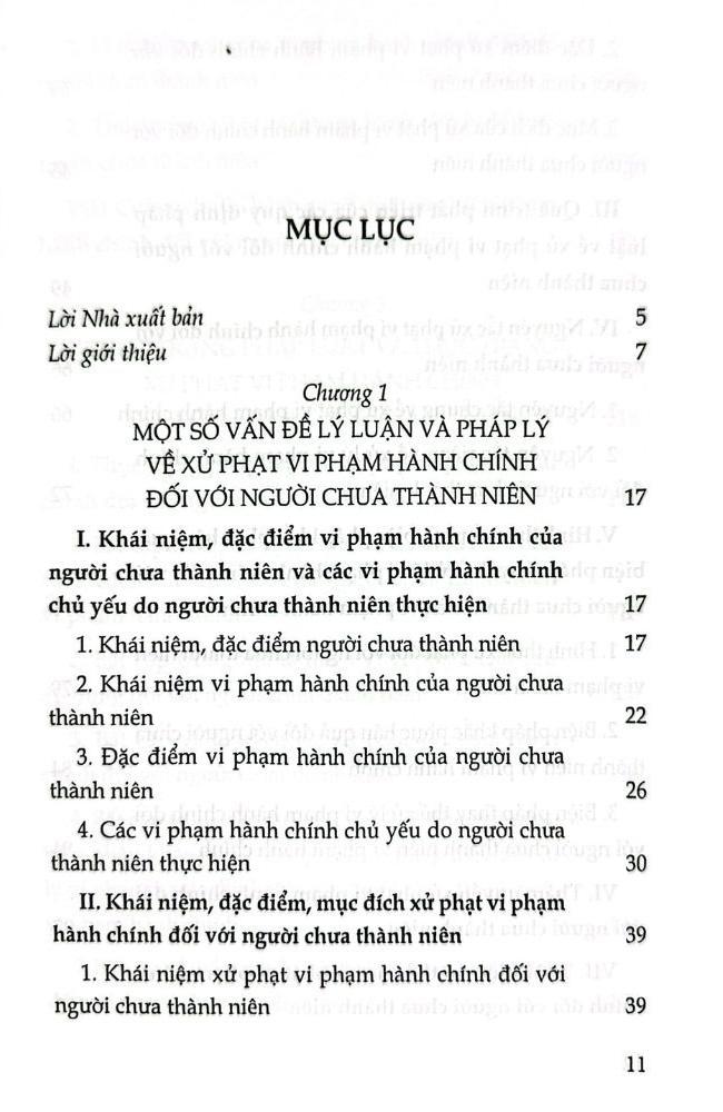 Xử Phạt Vi Phạm Hành Chính Đối Với Người Chưa Thành Niên - Thực Trạng Và Hướng Hoàn Thiện