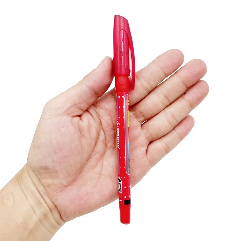 Bút Bi Exam Grade 0.7 mm - Stabilo BP588F-RD - Mực Đỏ