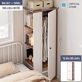 Tủ Quần Áo Phối Ngăn Để Đồ Đa Năng, Nhỏ Gọn Thương Hiệu SIB Decor TA14