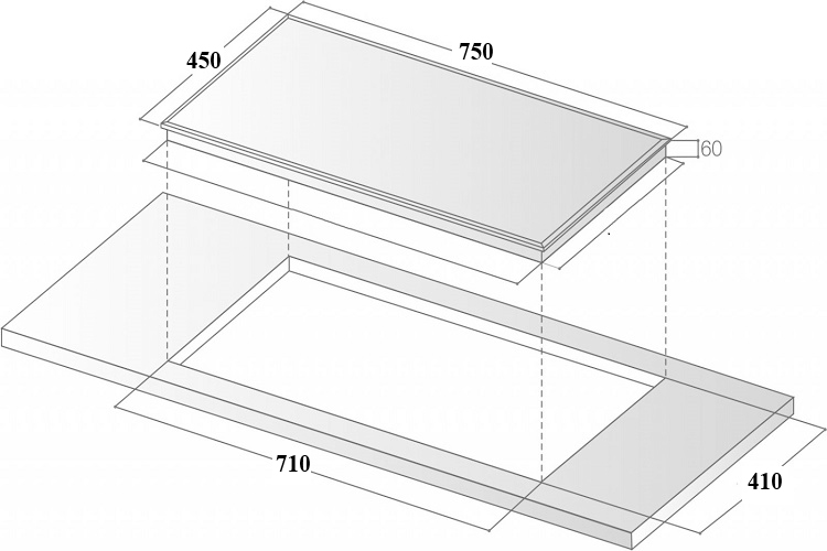 Bếp từ ba Sevilla SV-337ii (3 từ) - Hàng Chính Hãng