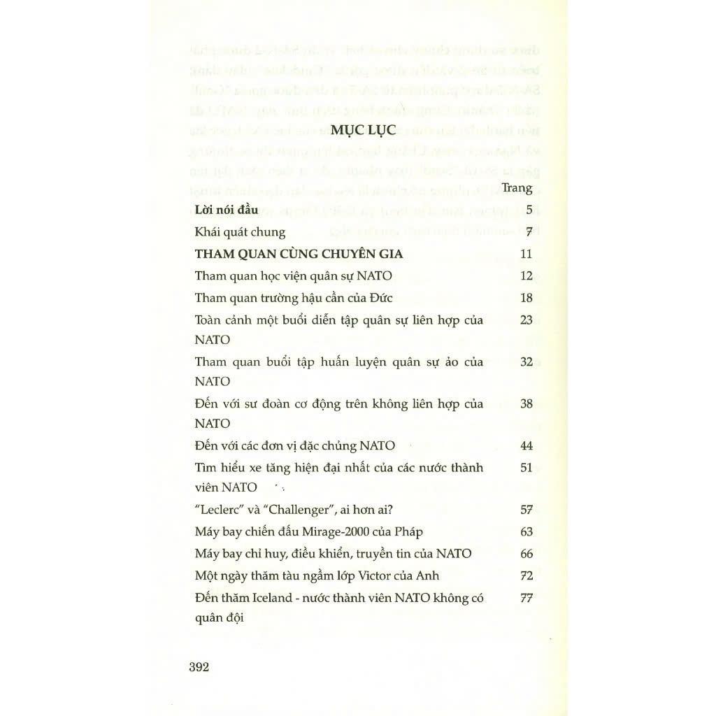 Sách - NATO - Những Bí Mật Bạn Chưa Biết - VIETNAMBOOK