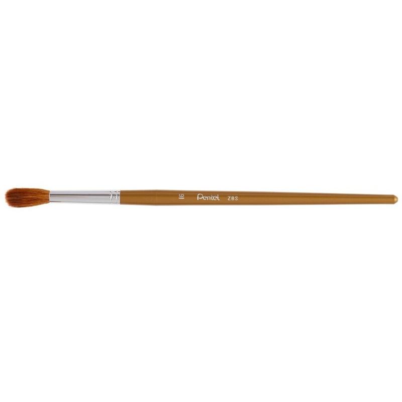Cọ Vẽ Màu Nước Đầu Tròn Số 16 Pentel ZBS1-16