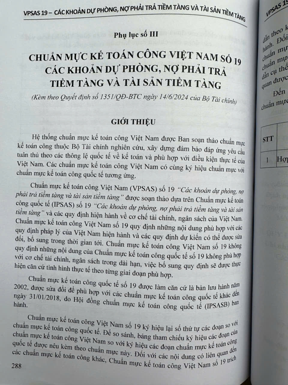 Sách Hệ Thống Chuẩn Mực Kế Toán Công Việt Nam – VPSAS (V2526T)