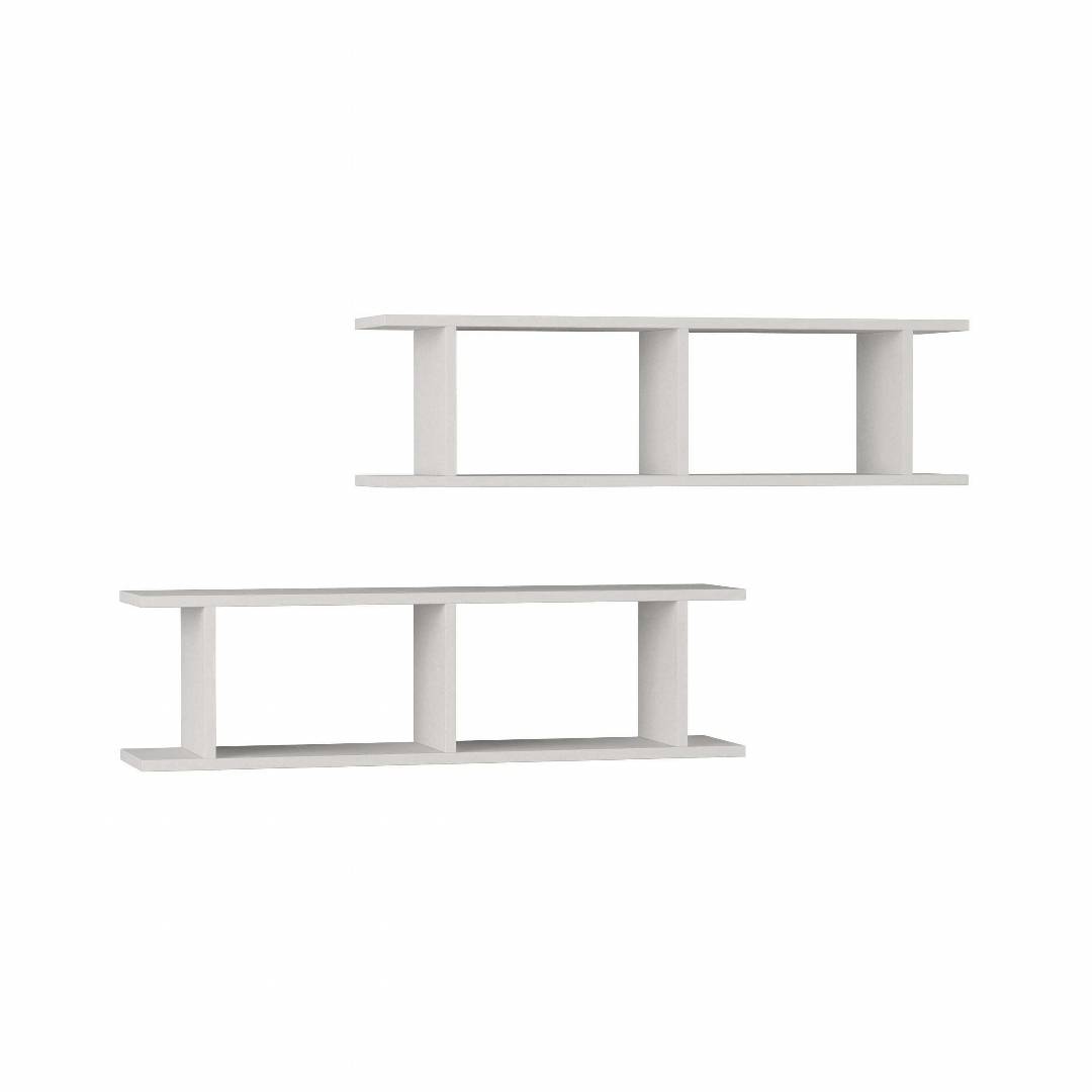 Kệ gỗ trưng bày kiểu dáng thanh lịch SMLIFE Wellard