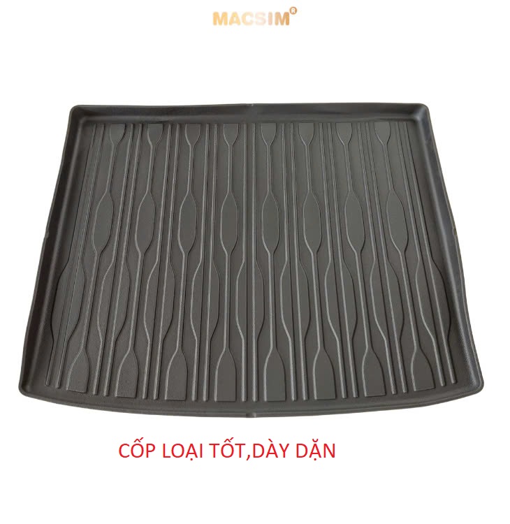 Thảm lót cốp sd4 xe ô tô BYD Atto3 2023+ Nhãn hiệu Macsim chất liệu nhựa TPE cao cấp màu đen
