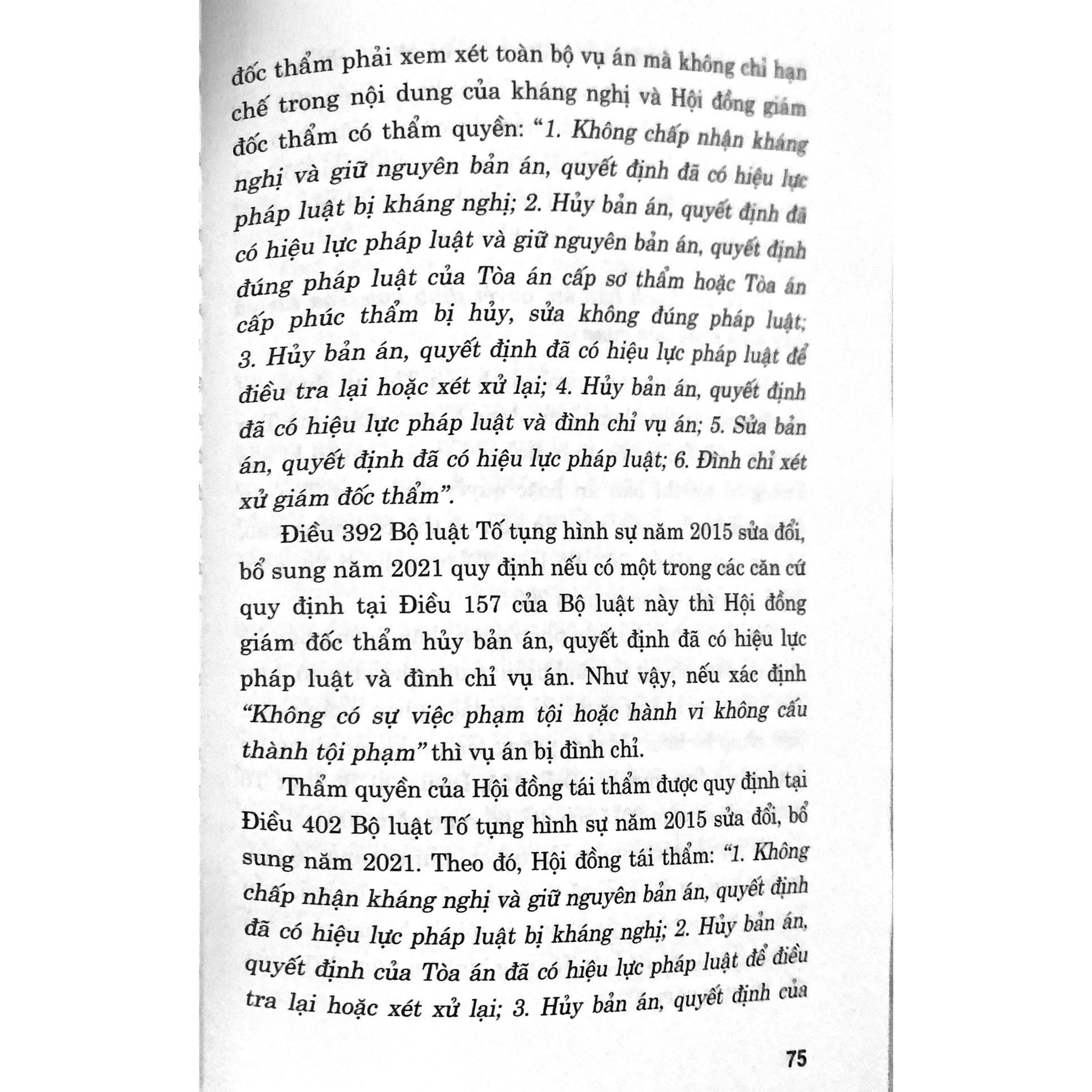 Tòa án tuyên bị cáo không có tội (sách chuyên khảo)