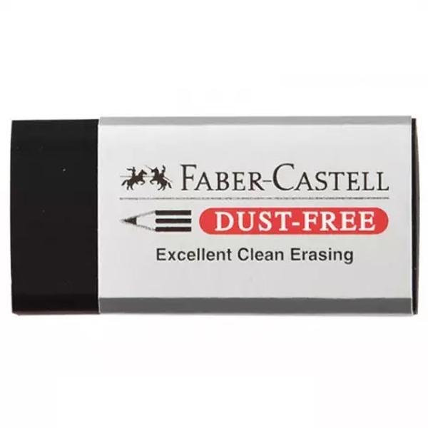 Gôm Dust Free Medium Bk - Faber-Castell-187528-187171 (2 Viên)