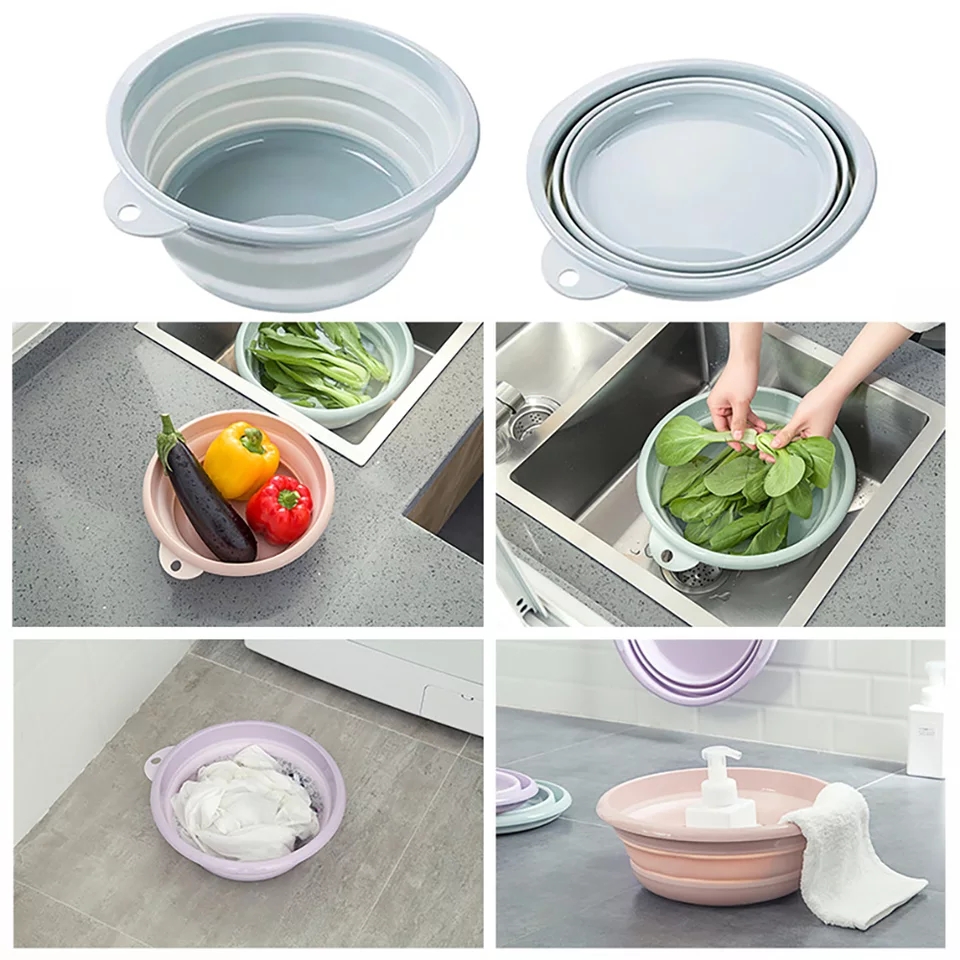 Chậu Rửa Mặt Thông Minh gấp gọn
