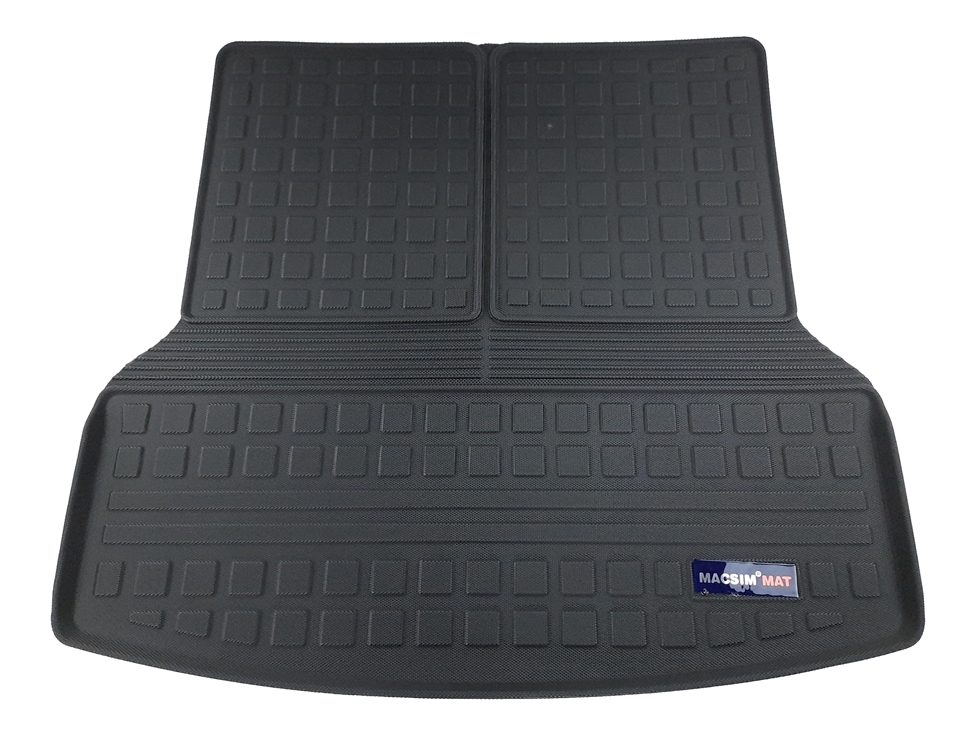 Thảm lót cốp xe ô tô Ford Explorer 2020 -nay nhãn hiệu Macsim chất liệu TPV cao cấp màu đen (D0513)