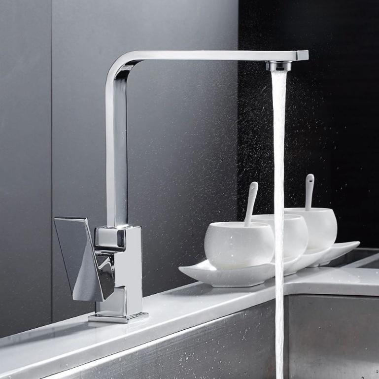 VÒI RỬA BÁT 2 đường NÓNG-LẠNH, lõi ĐỒNG MẠ CHROME - nhãn hiệu nước ngoài ROSLER 801 NEW, AN TOÀN, kiên trì LÂU DÀI. BH 3