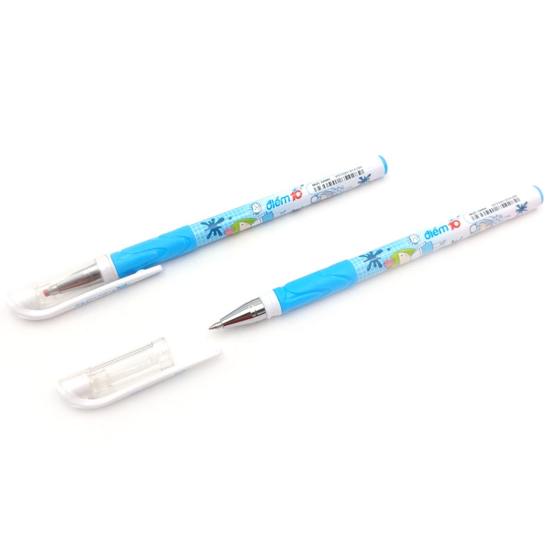 Vỉ 2 Bút Thiên Long TP-GEL01 ( Mực Xanh, Mực Đen) - Giao Màu Ngẫu Nhiên