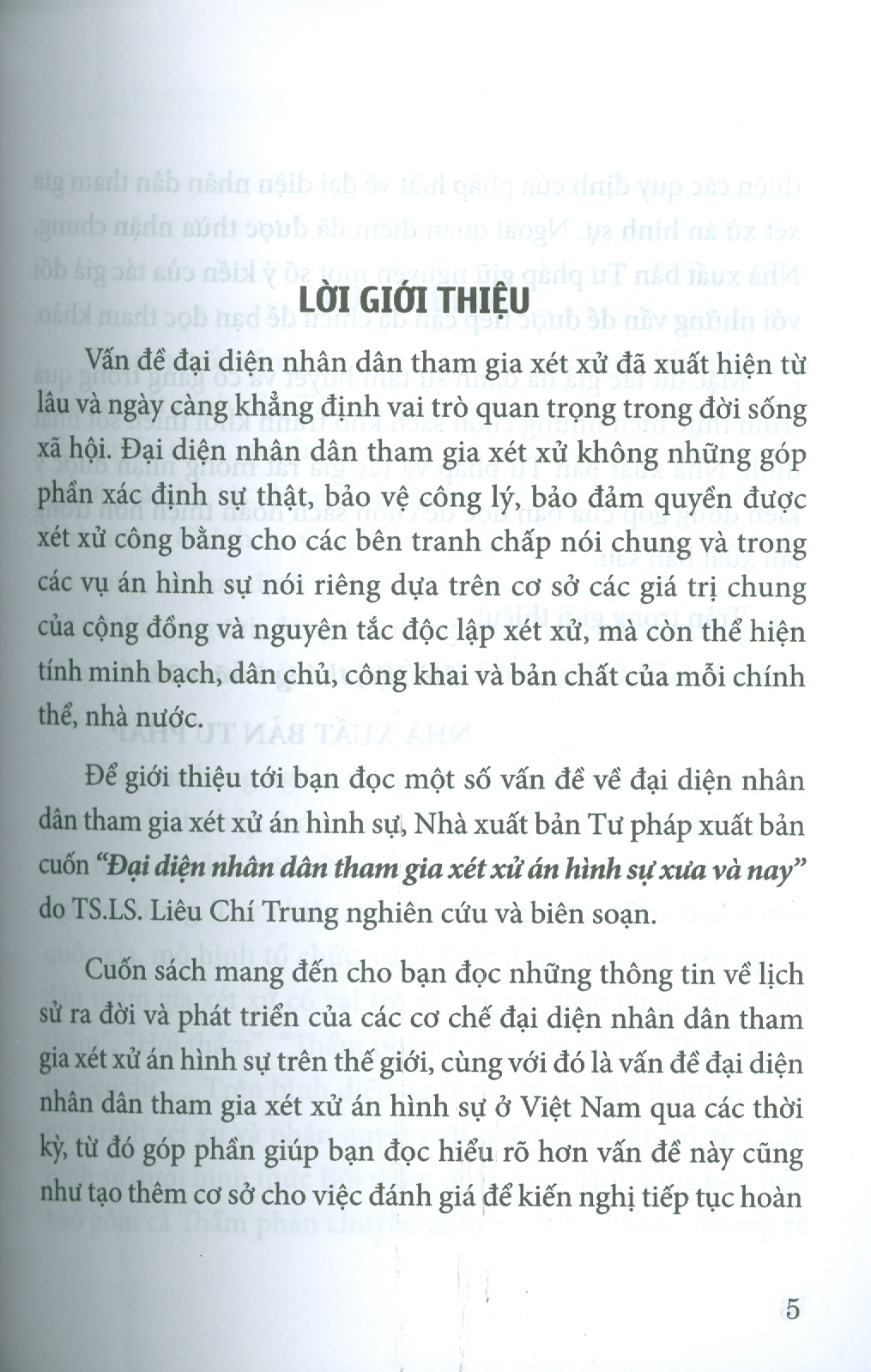 Đại Diện Nhân Dân Tham Gia Xét Xử Án Hình Sự Xưa Và Nay