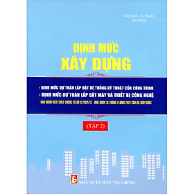 Định Mức Xây Dựng - Tập 2