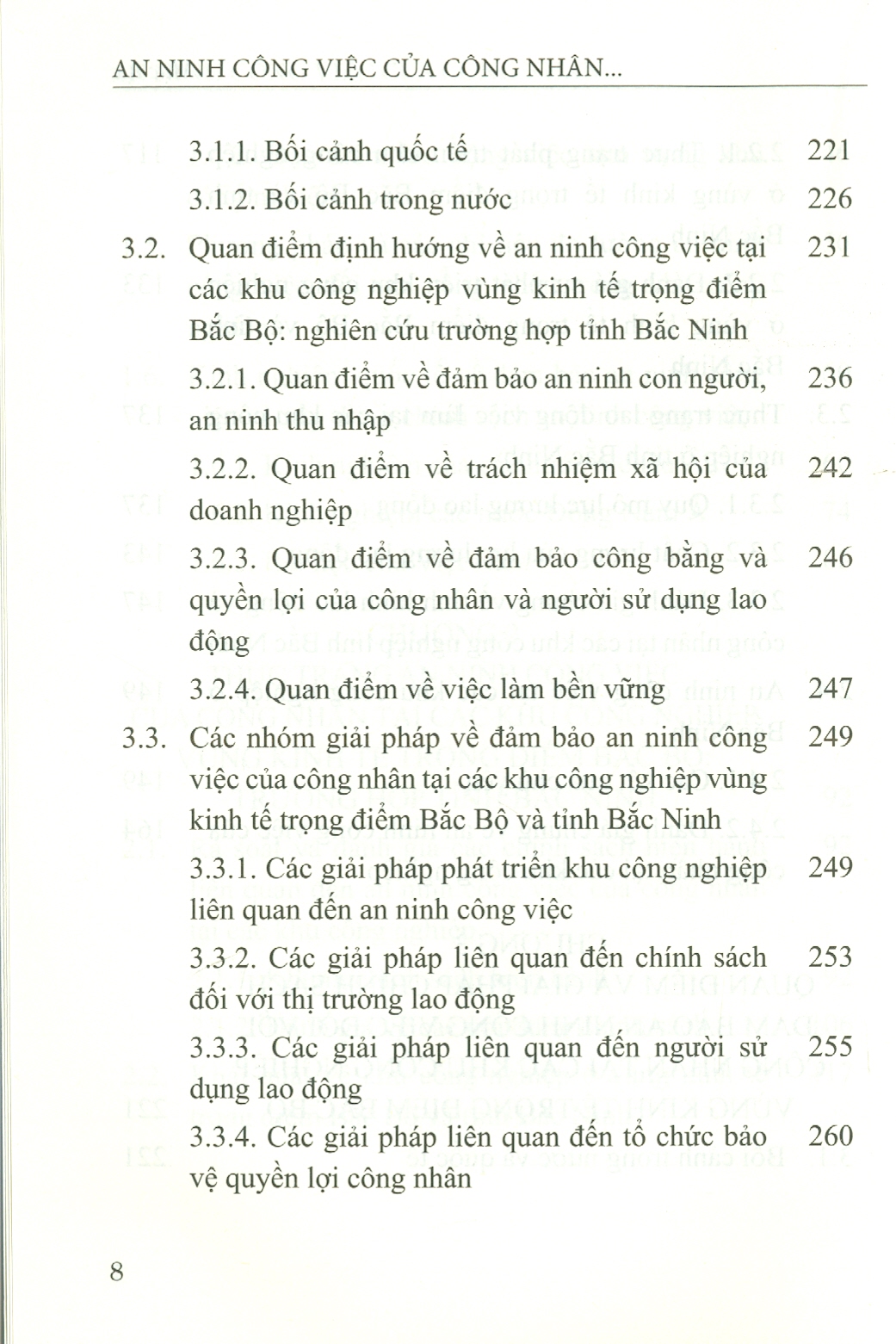 An Ninh Công Việc Của Công Nhân Tại Các Khu Công Nghiệp Vùng Kinh Tế Trọng Điểm Bắc Bộ - Trường Hợp Tỉnh Bắc Ninh (Sách chuyên khảo)