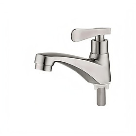 Vòi rửa mặt lavabo KG11 tay gạt dùng cho nước lạnh loại đẹp cao cấp inox sus304 - Hàng chính hãng