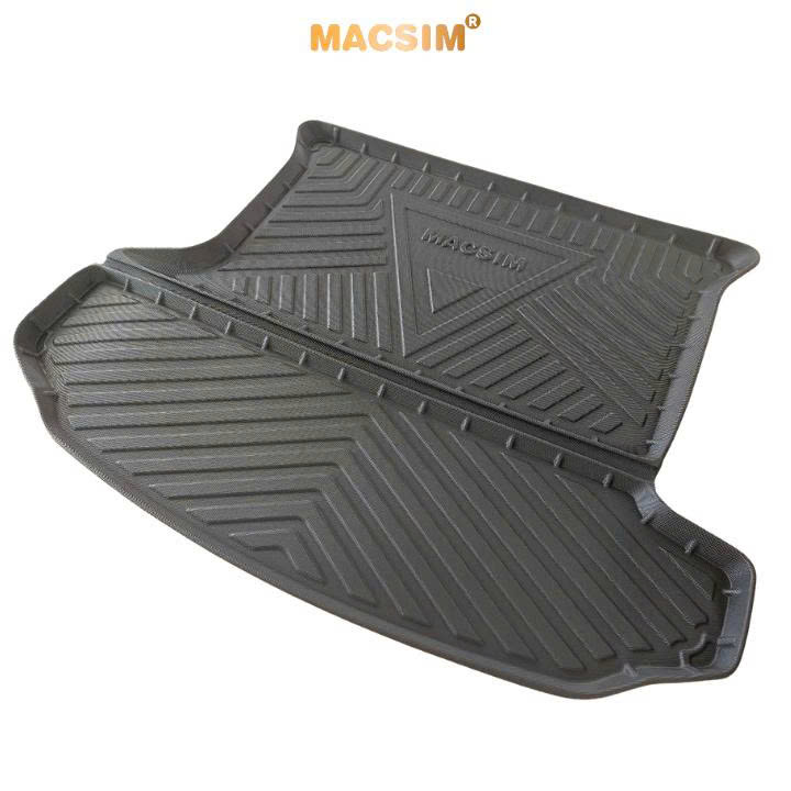 Lót cốp (qd) xe ô tô Skoda Kodiaq 2017-2023 7 seat, thương hiệu Macsim chất liệu TPV cao cấp màu đen cốp loai tốt , dày dặn