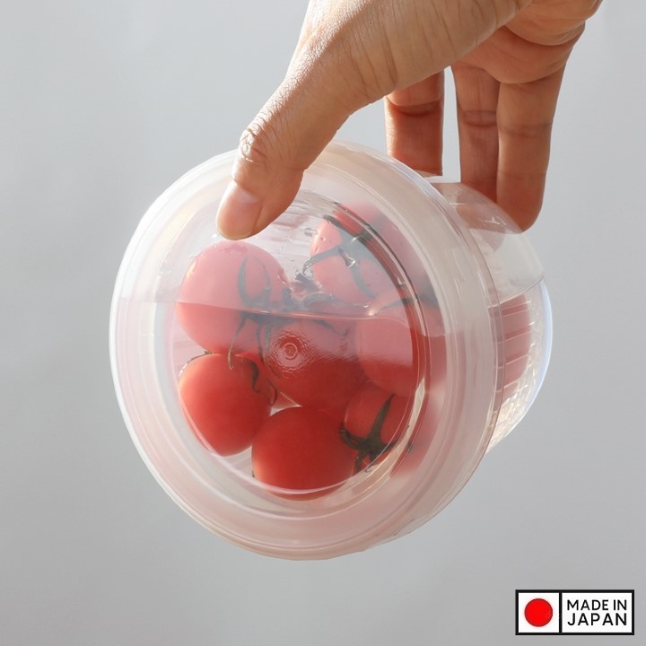 Bộ hộp đựng thực phẩm có giá lót NAKAYA W/S 500ml - Hàng nội địa Nhật Bản (#Made in Japan) |K340|