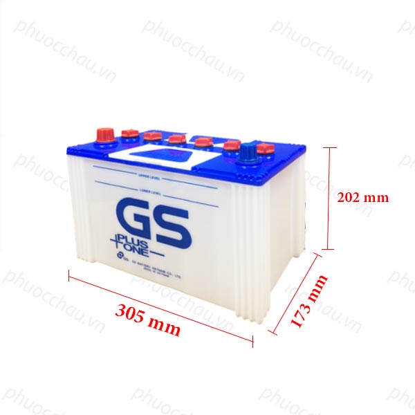 Bình Ắc Quy Nước 12V-70Ah, Ắc Quy Ô Tô GS N70