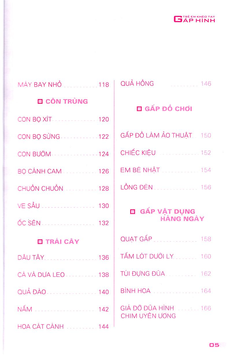 Trẻ Em Khéo Tay Gấp Hình - Tập 2 (Tái Bản)