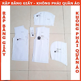Rập giấy mã R115 quần (BẢN VẼ)