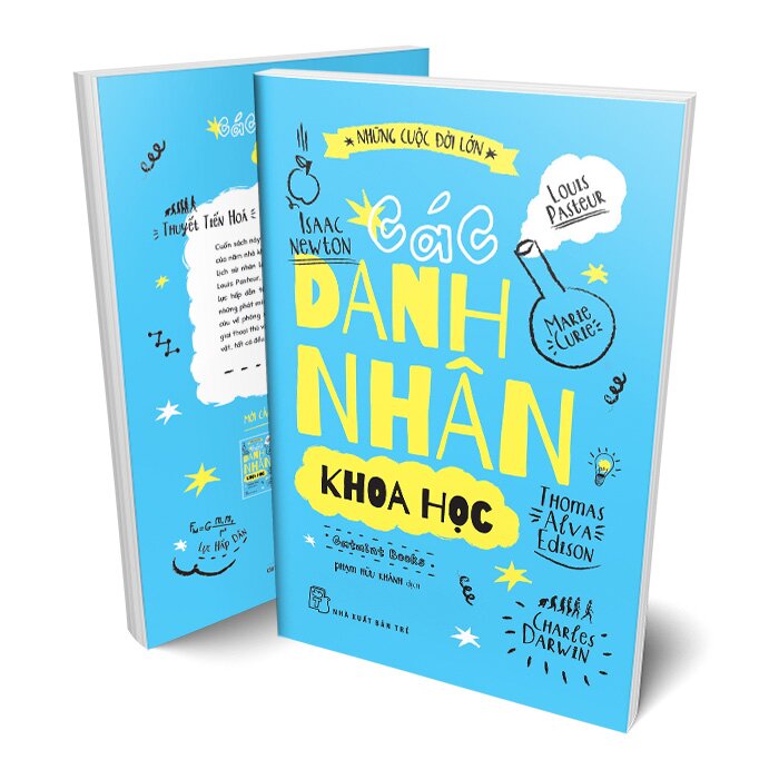 Những Cuộc Đời Lớn - Các Danh Nhân Khoa Học - Catmint Books, trẻ