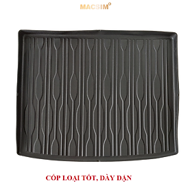 Thảm lót cốp sd4 xe ô tô BYD Atto3 2023+ Nhãn hiệu Macsim chất liệu nhựa TPE cao cấp màu đen