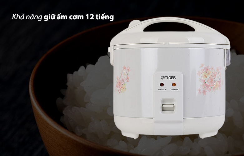 Nồi cơm điện Tiger JNP-1800(FL)- 1.8L (trắng) - Hàng chính hãng