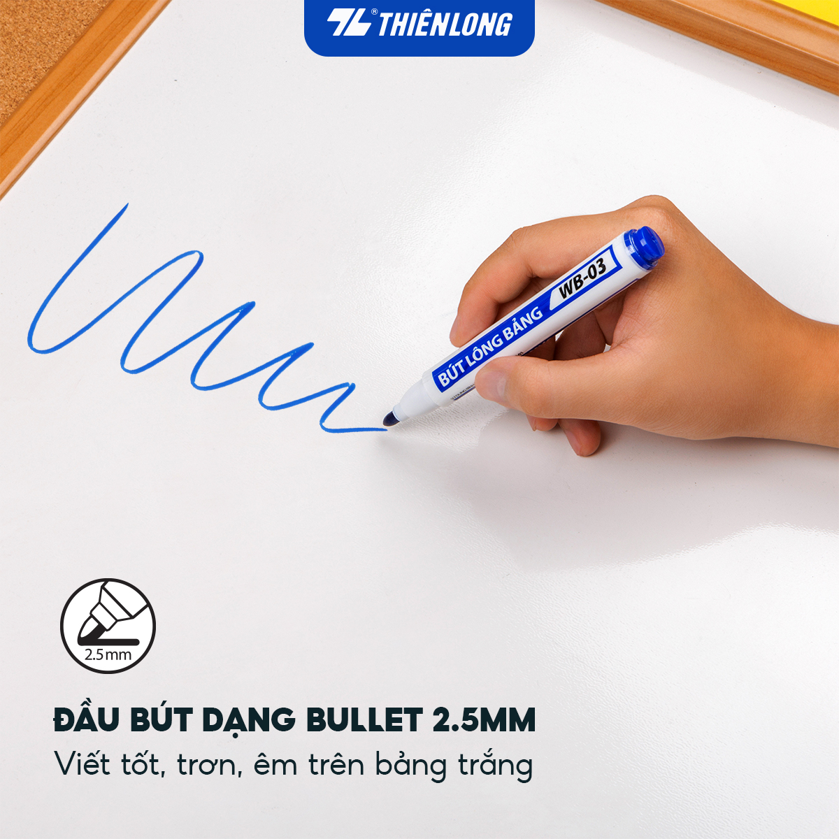 Bút lông bảng Thiên Long WB-03