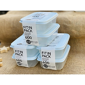 Set 02 hộp thực phẩm nắp mềm Sanada, dùng để chứa đựng và bảo quản thực phẩm cho gia đình, quán ăn... bảo quản trong ngăn mát/ ngăn đông - nội địa Nhật Bản 