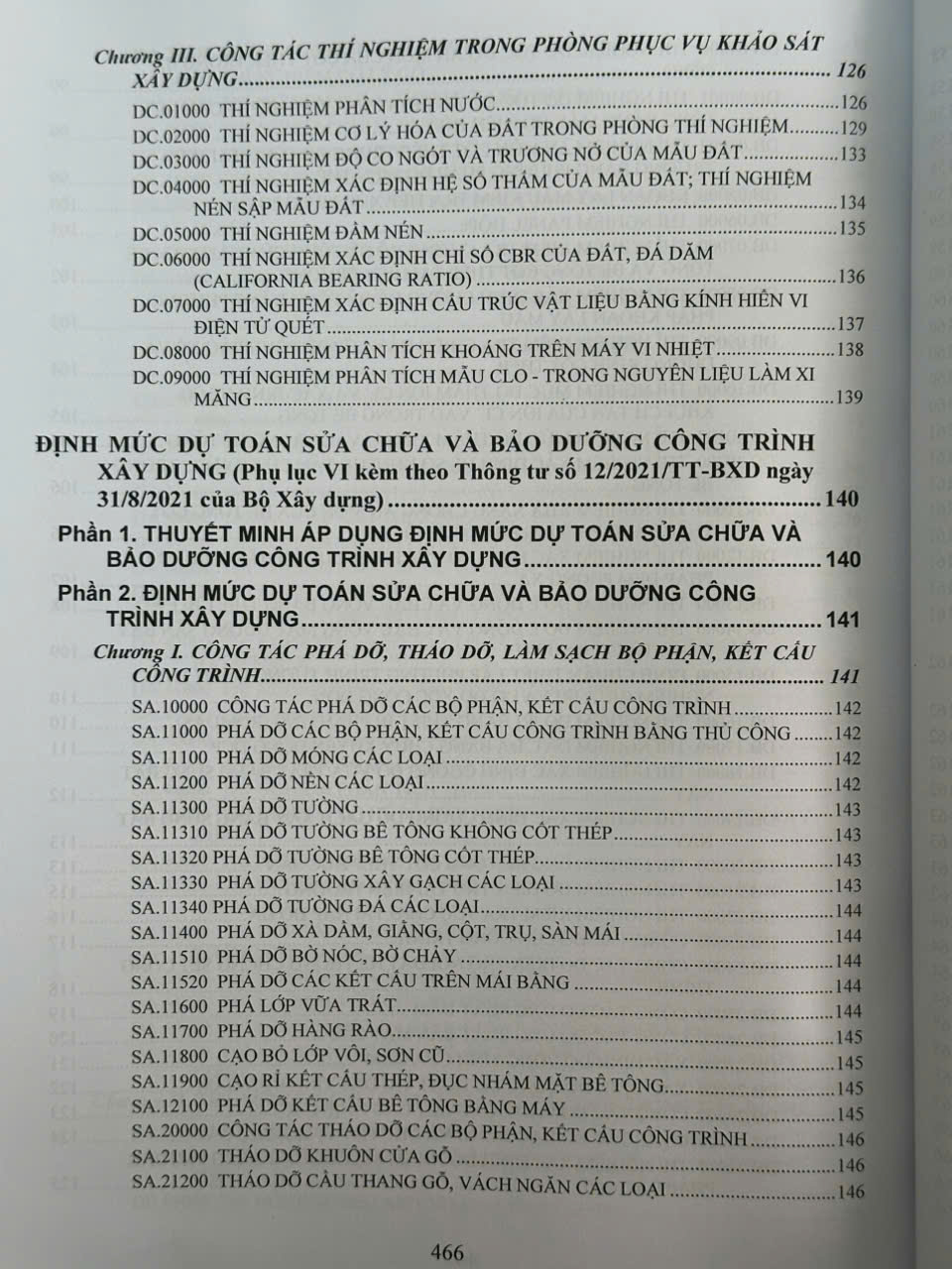 Sách Định Mức Dự Toán Xây Dựng Công Trình sđ, bs năm 2025 – Phần Sửa Chữa, Bảo Dưỡng, Thí Nghiệm, Sử Dụng Vật Liệu, Định Mức Chi Phí Quản Lý Dự Án (tập 3) - V2583D
