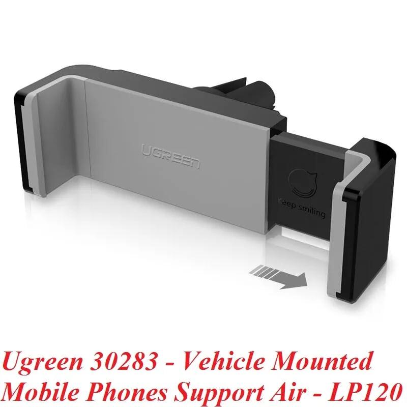 Ugreen UG30283LP120TK Màu Đen Giá Kẹp điện thoại trên khe thông gió ô tô - HÀNG CHÍNH HÃNG